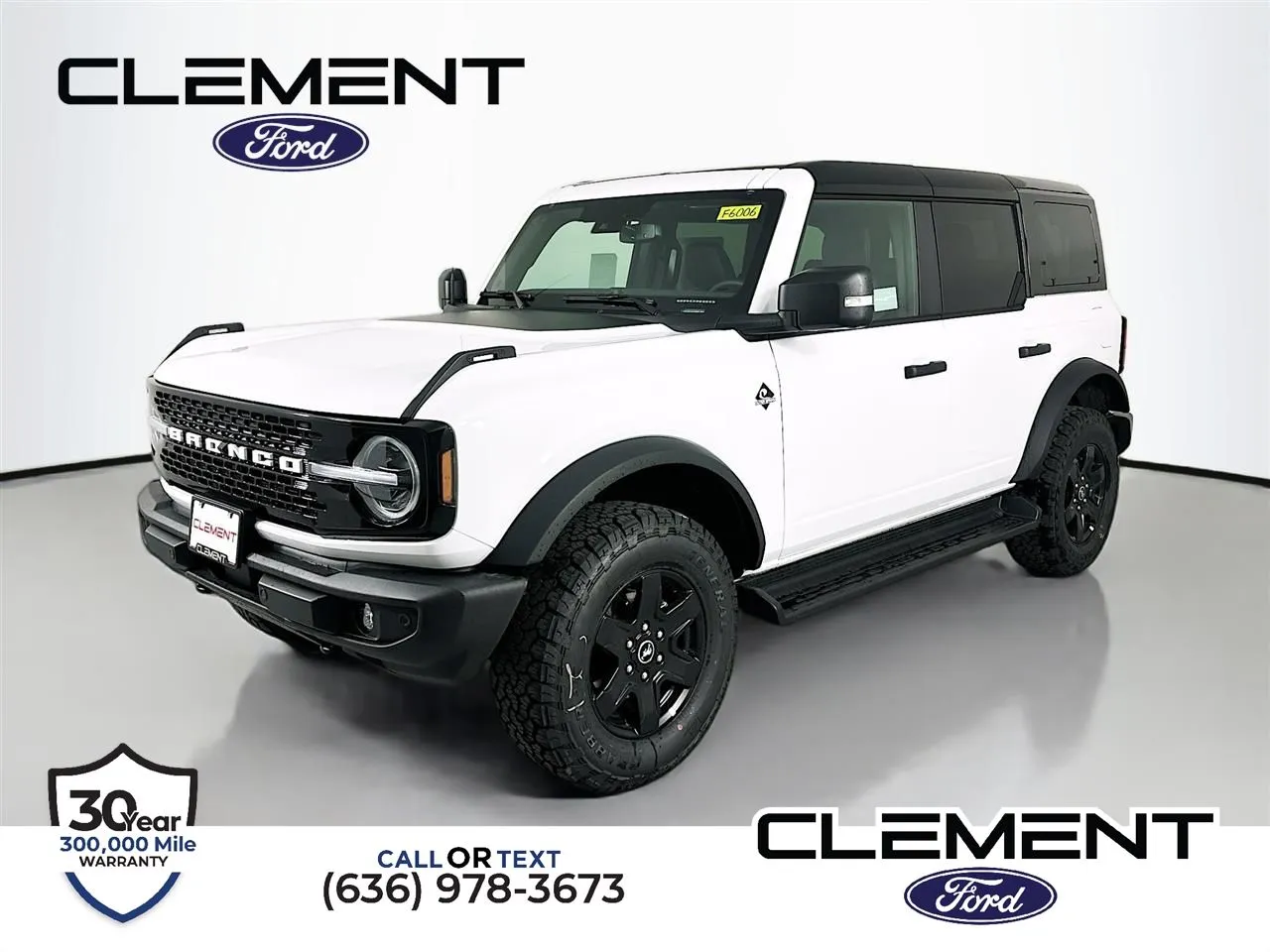 White 2025 Ford Bronco Outer Banks for sale in Wentzville, MO