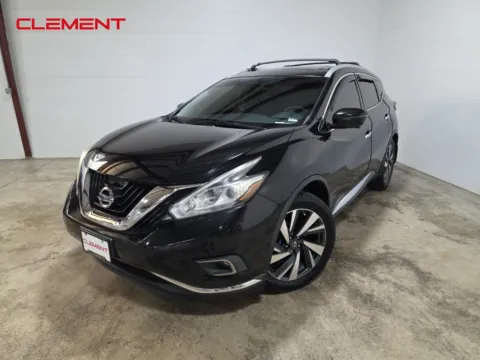 Black 2016 Nissan Murano Platinum for sale in Wentzville, MO