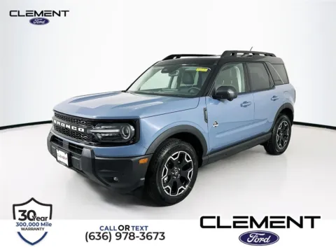 Gray 2025 Ford Bronco Sport Outer Banks for sale in Wentzville, MO