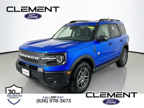 Blue 2025 Ford Bronco Sport Big Bend for sale in Wentzville, MO