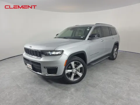 Silver 2021 Jeep Grand Cherokee L Limited for sale in Wentzville, MO