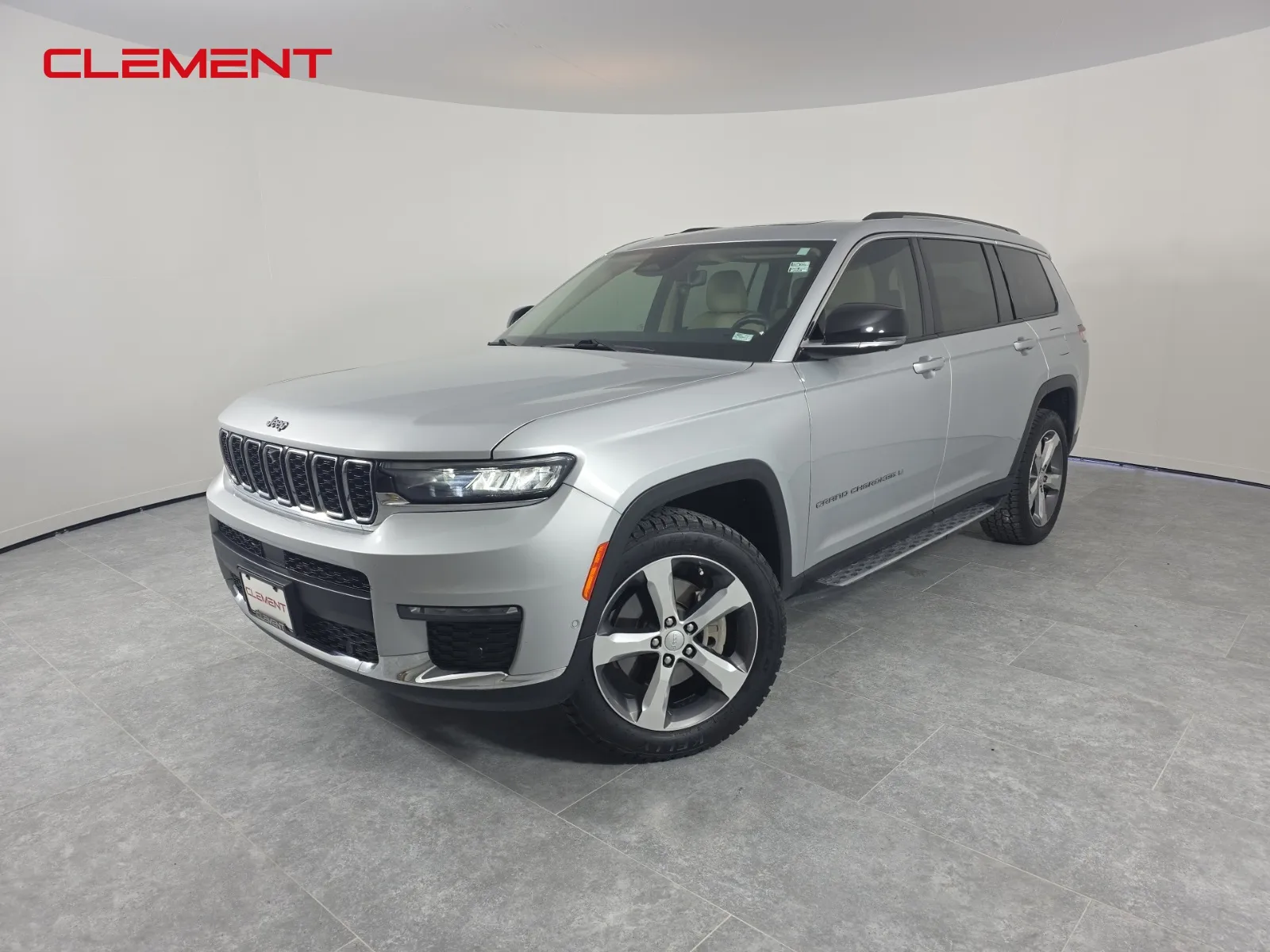 Silver 2021 Jeep Grand Cherokee L Limited for sale in Wentzville, MO