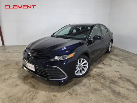 Blue 2021 Toyota Camry LE for sale in O'Fallon, MO