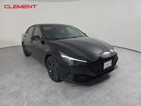 Another view of 2023 Hyundai Elantra Hybrid Blue for sale in Wentzville, MO at Clement Ford