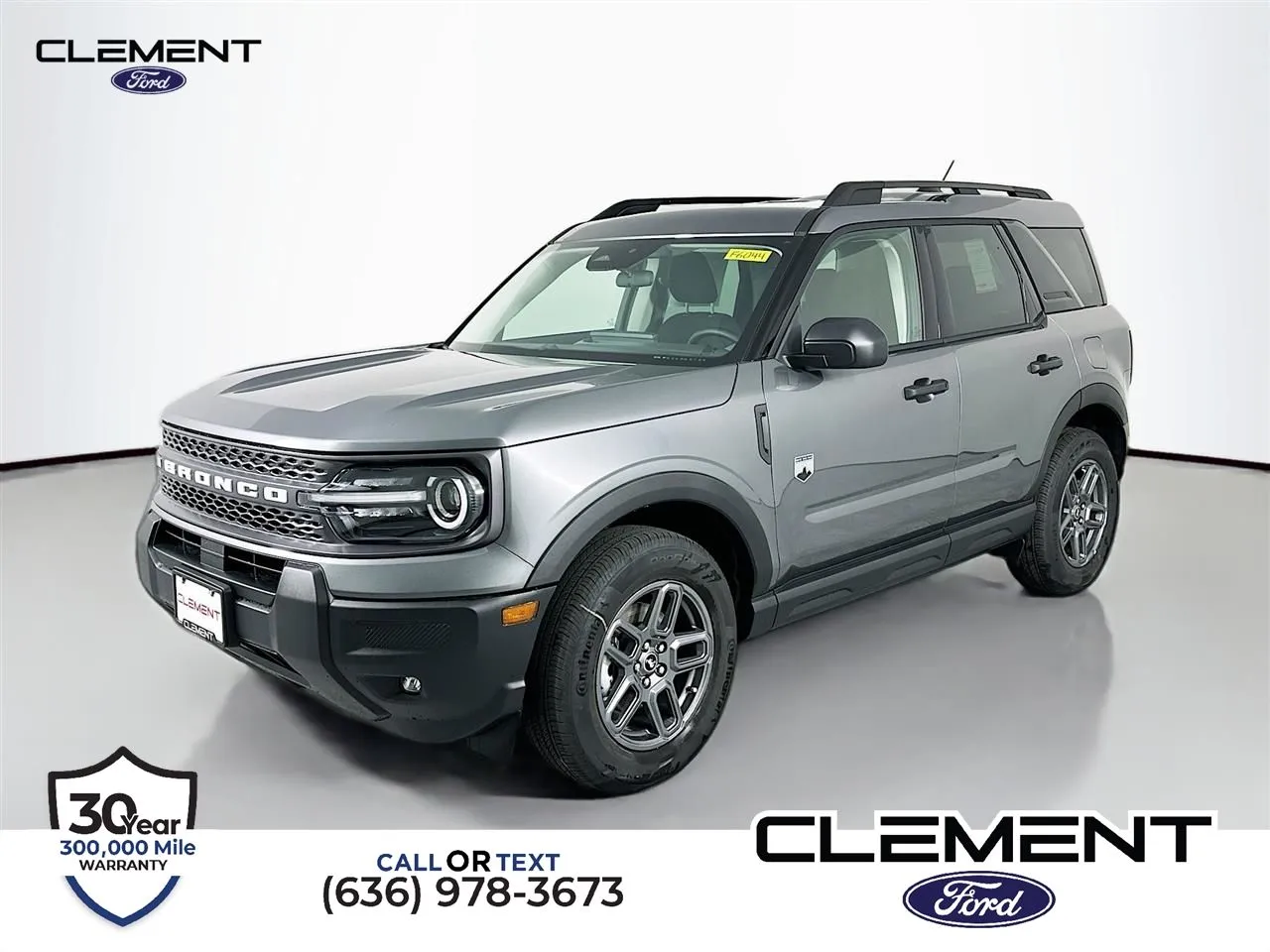 Gray 2025 Ford Bronco Sport Big Bend for sale in Wentzville, MO