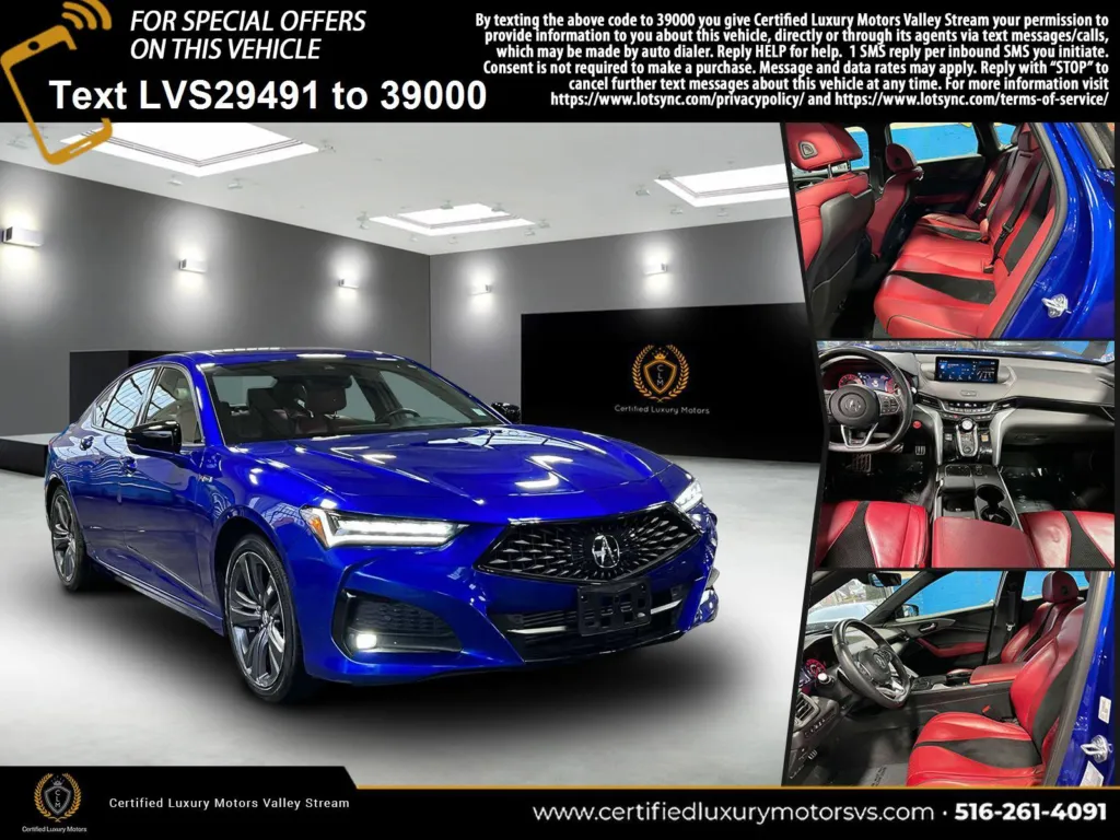 Used 2022 Acura TLX w/ASpec Package for sale in Valley Stream, NY