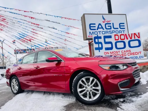 More photos of 2016 CHEVROLET MALIBU LT at Eagle Motorsport Used Car Dealer Bad Credit Auto Finance Northwest Indiana, IN