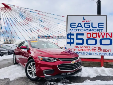 More photos of 2016 CHEVROLET MALIBU LT at Eagle Motorsport Used Car Dealer Bad Credit Auto Finance Northwest Indiana, IN