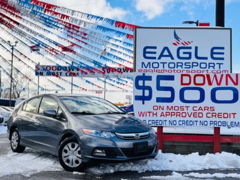 Gray 2014 HONDA INSIGHT for sale in Hobart, IN