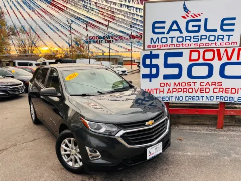 Another view of 2021 CHEVROLET EQUINOX LS for sale in Hobart, IN at Eagle Motorsport Used Car Dealer Bad Credit Auto Finance Northwest Indiana