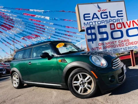 More photos of 2012 MINI COOPER CLUBMAN at Eagle Motorsport Used Car Dealer Bad Credit Auto Finance Northwest Indiana, IN