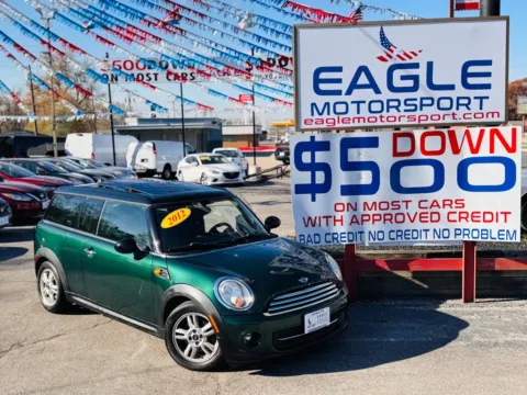 Photos of 2012 MINI COOPER CLUBMAN for sale in Hobart, IN at Eagle Motorsport Used Car Dealer Bad Credit Auto Finance Northwest Indiana