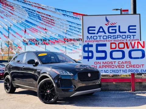 Black 2019 JAGUAR E-PACE SE for sale in Hobart, IN