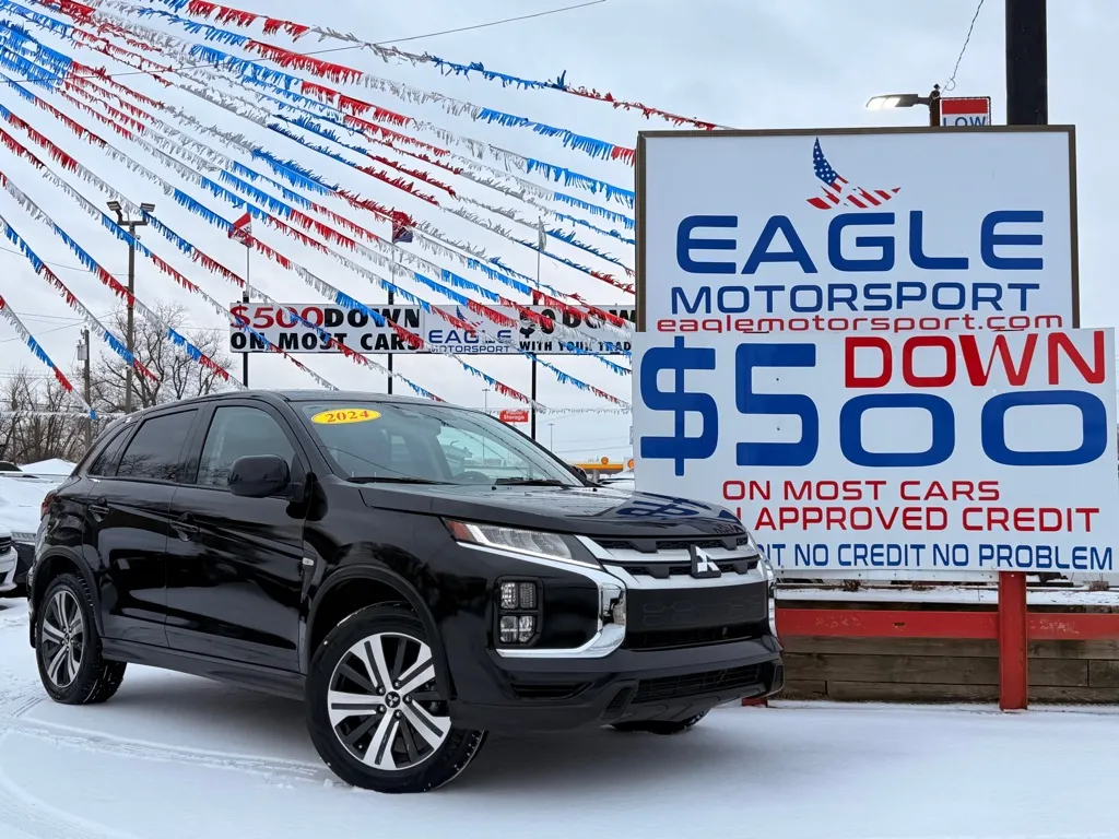 Black 2024 MITSUBISHI OUTLANDER SPORT S/SE for sale in Hobart, IN