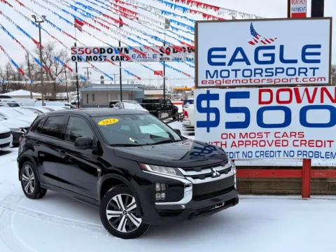 Photos of 2024 MITSUBISHI OUTLANDER SPORT S/SE for sale in Hobart, IN at Eagle Motorsport Used Car Dealer Bad Credit Auto Finance Northwest Indiana