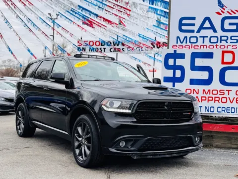 More photos of 2018 DODGE DURANGO GT at Eagle Motorsport Used Car Dealer Bad Credit Auto Finance Northwest Indiana, IN