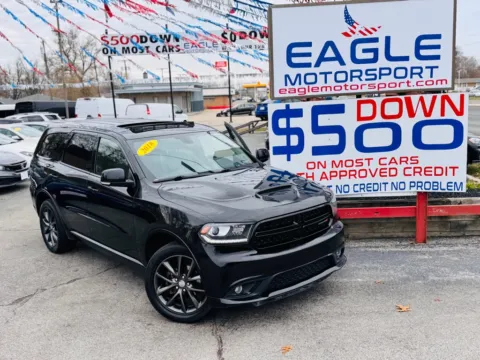 Photos of 2018 DODGE DURANGO GT for sale in Hobart, IN at Eagle Motorsport Used Car Dealer Bad Credit Auto Finance Northwest Indiana