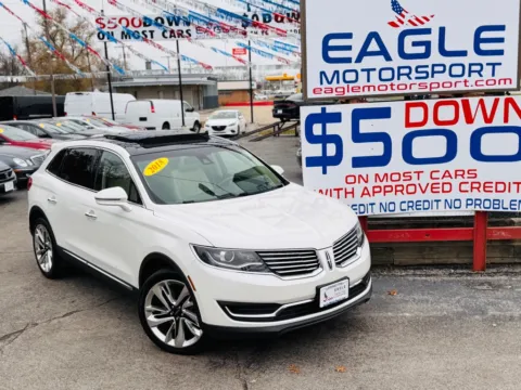 Photos of 2018 LINCOLN MKX RESERVE for sale in Hobart, IN at Eagle Motorsport Used Car Dealer Bad Credit Auto Finance Northwest Indiana