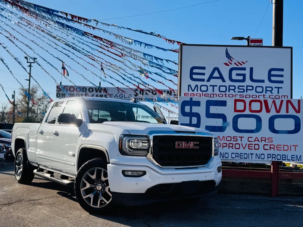 White 2017 GMC SIERRA 1500 SLT for sale in Hobart, IN