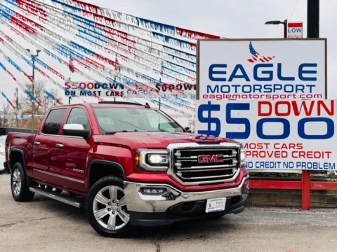 Another view of 2018 GMC SIERRA 1500 SLT for sale in Hobart, IN at Eagle Motorsport Used Car Dealer Bad Credit Auto Finance Northwest Indiana