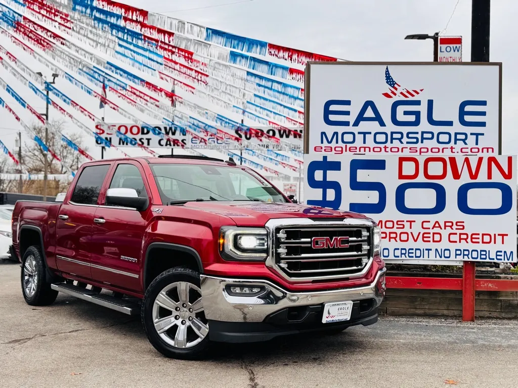 Red 2018 GMC SIERRA 1500 SLT for sale in Hobart, IN