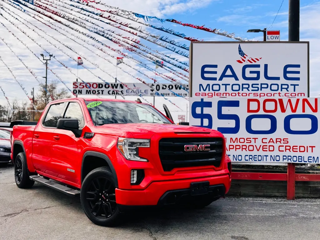 Red 2020 GMC SIERRA 1500 ELEVATION for sale in Hobart, IN