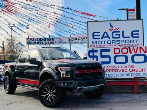 Another view of 2017 FORD F-150 RAPTOR for sale in Hobart, IN at Eagle Motorsport Used Car Dealer Bad Credit Auto Finance Northwest Indiana