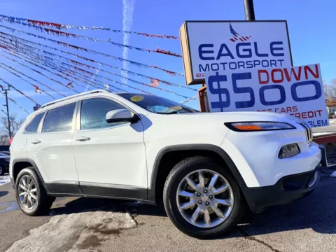 More photos of 2015 JEEP CHEROKEE LIMITED at Eagle Motorsport Used Car Dealer Bad Credit Auto Finance Northwest Indiana, IN