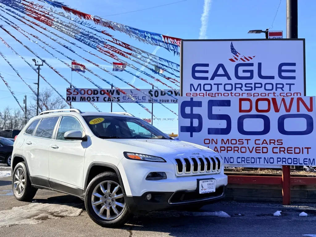 2015 JEEP CHEROKEE LIMITED for sale in Hobart, IN