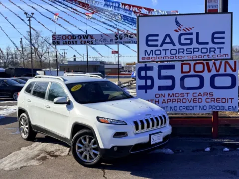 Photos of 2015 JEEP CHEROKEE LIMITED for sale in Hobart, IN at Eagle Motorsport Used Car Dealer Bad Credit Auto Finance Northwest Indiana