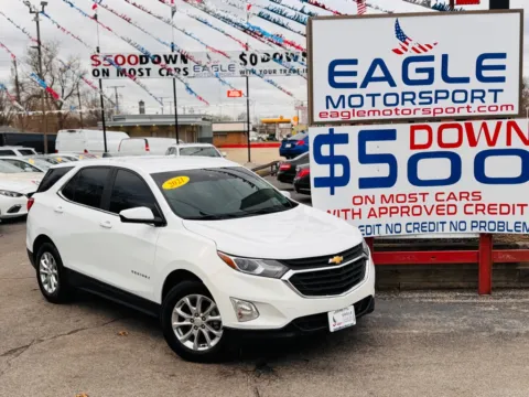 Photos of 2021 CHEVROLET EQUINOX LT for sale in Hobart, IN at Eagle Motorsport Used Car Dealer Bad Credit Auto Finance Northwest Indiana