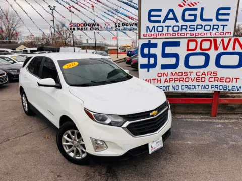 More photos of 2021 CHEVROLET EQUINOX LT at Eagle Motorsport Used Car Dealer Bad Credit Auto Finance Northwest Indiana, IN