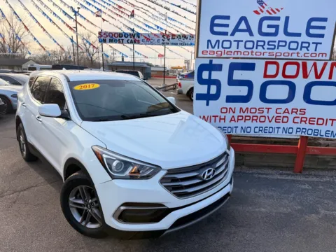 Another view of 2017 HYUNDAI SANTA FE SPORT 2.4L for sale in Hobart, IN at Eagle Motorsport Used Car Dealer Bad Credit Auto Finance Northwest Indiana