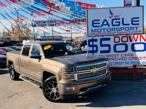 Photos of 2015 CHEVROLET SILVERADO 1500 HIGH COUNTRY for sale in Hobart, IN at Eagle Motorsport Used Car Dealer Bad Credit Auto Finance Northwest Indiana