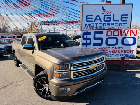 Another view of 2015 CHEVROLET SILVERADO 1500 HIGH COUNTRY for sale in Hobart, IN at Eagle Motorsport Used Car Dealer Bad Credit Auto Finance Northwest Indiana