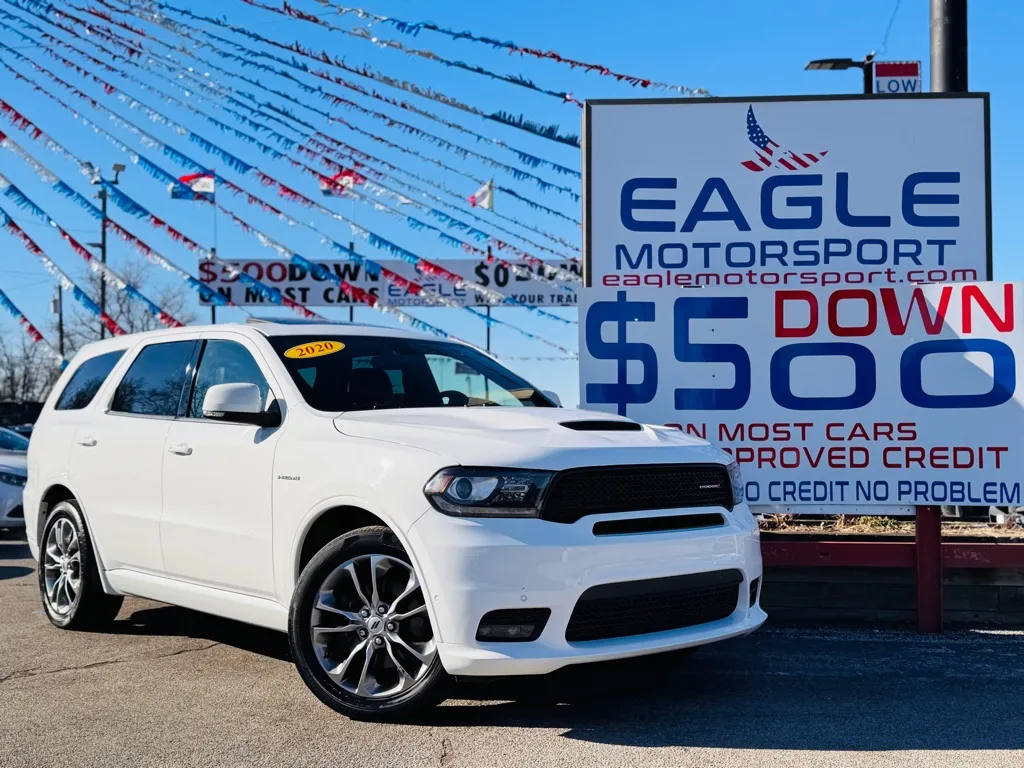 White 2020 DODGE DURANGO R/T for sale in Hobart, IN