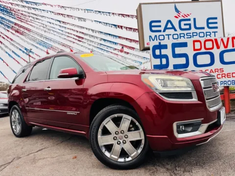 More photos of 2016 GMC ACADIA DENALI at Eagle Motorsport Used Car Dealer Bad Credit Auto Finance Northwest Indiana, IN