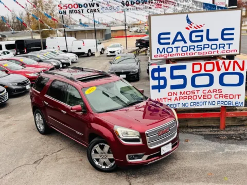 Photos of 2016 GMC ACADIA DENALI for sale in Hobart, IN at Eagle Motorsport Used Car Dealer Bad Credit Auto Finance Northwest Indiana