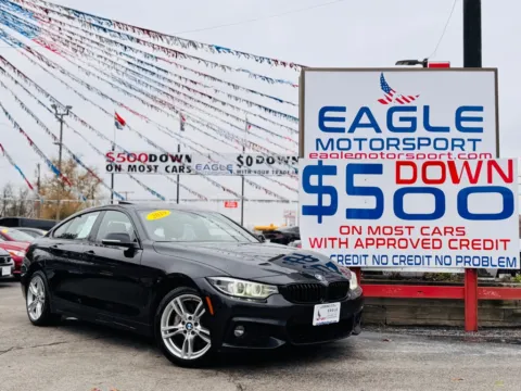 Black 2019 BMW 4 SERIES 430I XDRIVE GRAN COUPE for sale in Hobart, IN