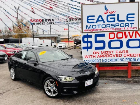Photos of 2019 BMW 4 SERIES 430I XDRIVE GRAN COUPE for sale in Hobart, IN at Eagle Motorsport Used Car Dealer Bad Credit Auto Finance Northwest Indiana