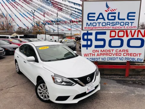Another view of 2019 NISSAN SENTRA SV for sale in Hobart, IN at Eagle Motorsport Used Car Dealer Bad Credit Auto Finance Northwest Indiana