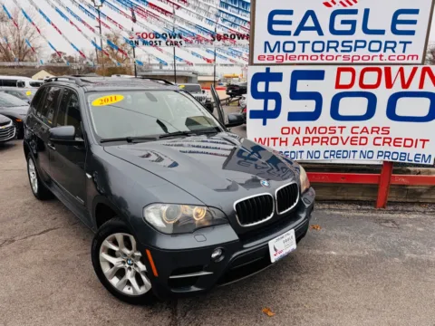 Another view of 2011 BMW X5 XDRIVE35I for sale in Hobart, IN at Eagle Motorsport Used Car Dealer Bad Credit Auto Finance Northwest Indiana