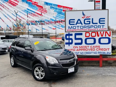 Photos of 2013 CHEVROLET EQUINOX LT for sale in Hobart, IN at Eagle Motorsport Used Car Dealer Bad Credit Auto Finance Northwest Indiana