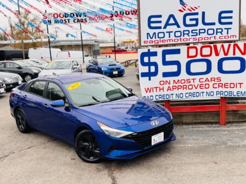 Photos of 2022 HYUNDAI ELANTRA SEL for sale in Hobart, IN at Eagle Motorsport Used Car Dealer Bad Credit Auto Finance Northwest Indiana