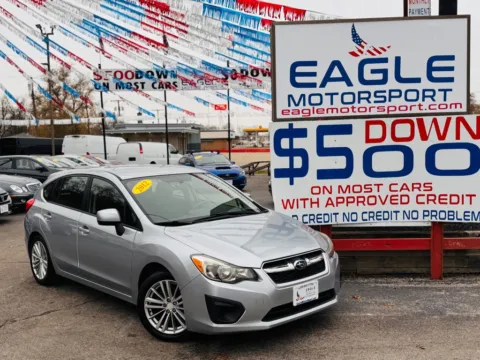 Photos of 2012 SUBARU IMPREZA 2.0I PREMIUM for sale in Hobart, IN at Eagle Motorsport Used Car Dealer Bad Credit Auto Finance Northwest Indiana