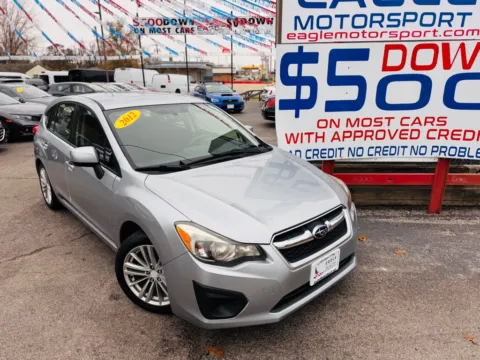 Another view of 2012 SUBARU IMPREZA 2.0I PREMIUM for sale in Hobart, IN at Eagle Motorsport Used Car Dealer Bad Credit Auto Finance Northwest Indiana