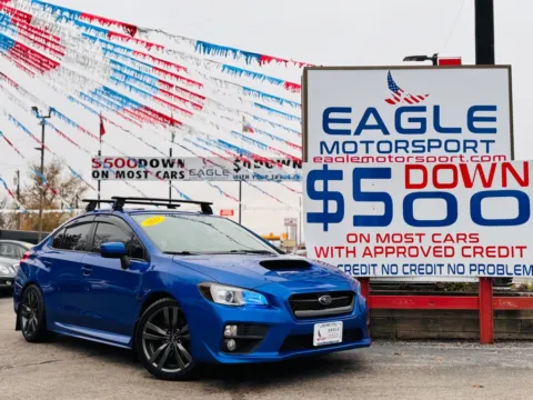 Blue 2017 SUBARU WRX PREMIUM for sale in Hobart, IN