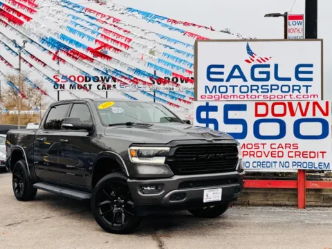 Gray 2021 RAM 1500 LARAMIE for sale in Hobart, IN