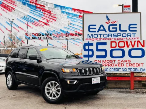 Photos of 2021 JEEP GRAND CHEROKEE LAREDO for sale in Hobart, IN at Eagle Motorsport Used Car Dealer Bad Credit Auto Finance Northwest Indiana