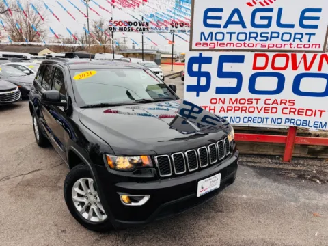 More photos of 2021 JEEP GRAND CHEROKEE LAREDO at Eagle Motorsport Used Car Dealer Bad Credit Auto Finance Northwest Indiana, IN